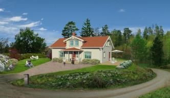 Villa i Skårby, Kareby