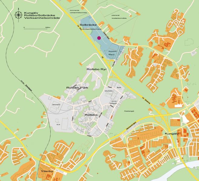 Oversiktskarta- Kungälv